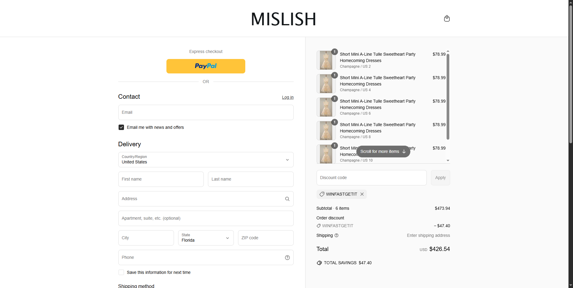 winfastgetit coupon verification screenshot