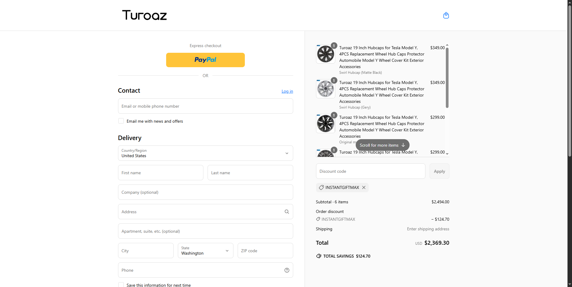 instantgiftmax coupon verification screenshot