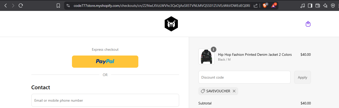 savevoucher coupon verification screenshot