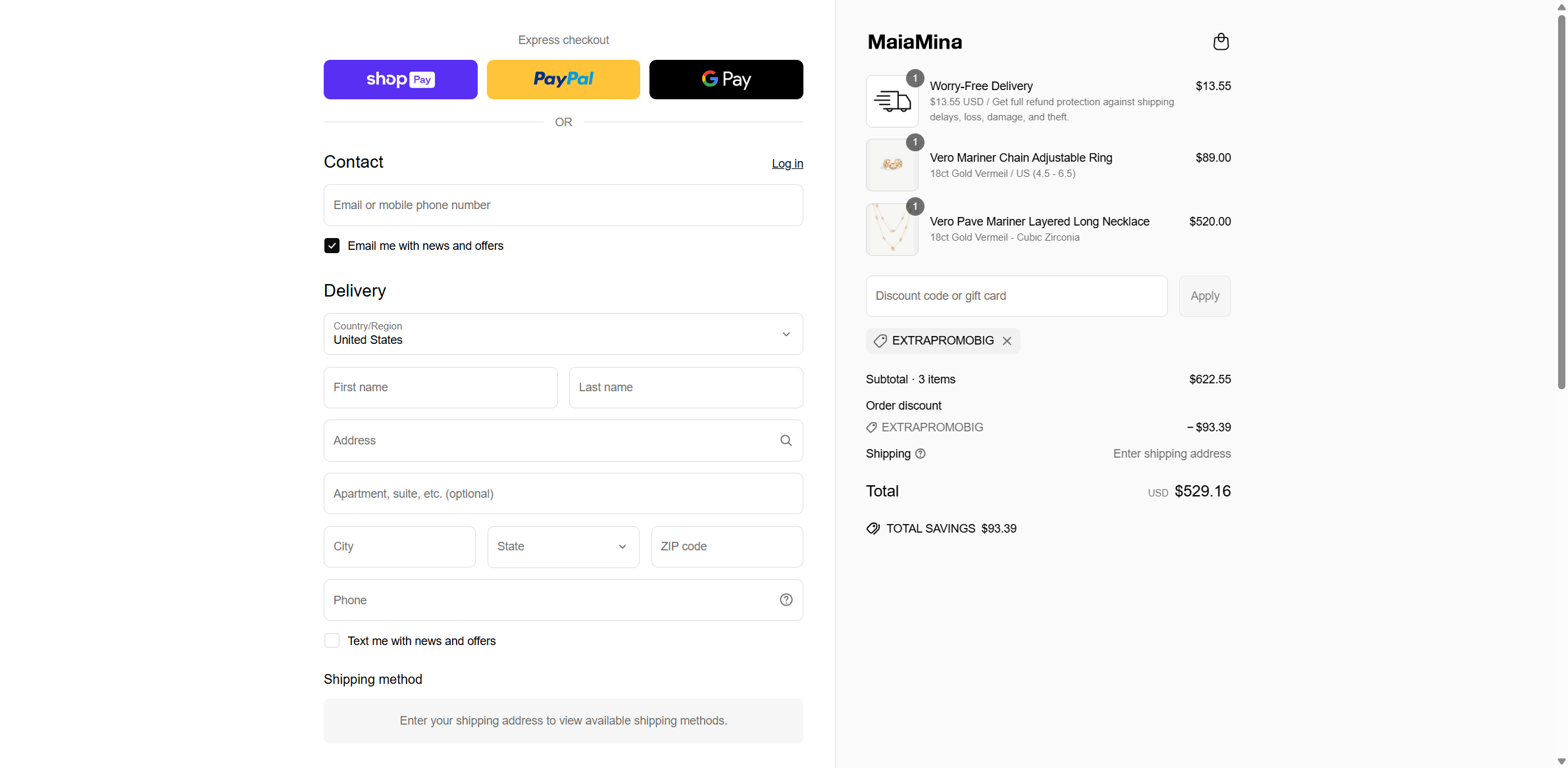 offertsok coupon verification screenshot