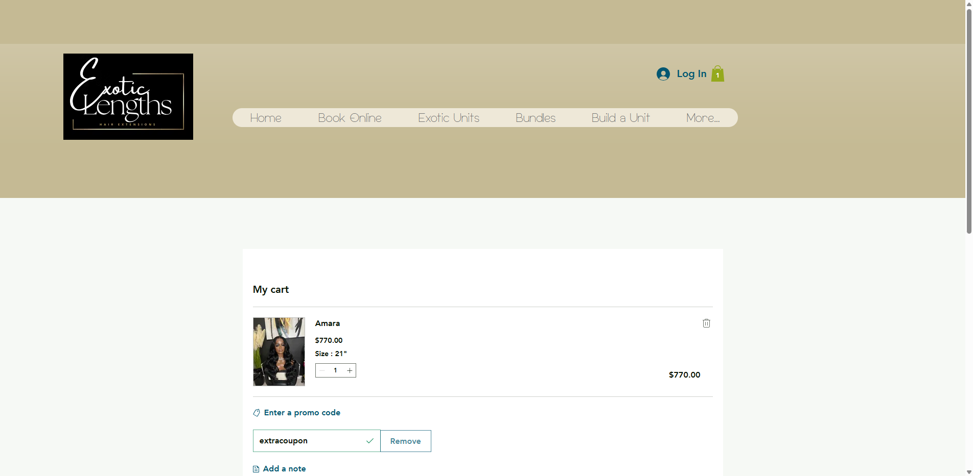 extracoupon coupon verification screenshot