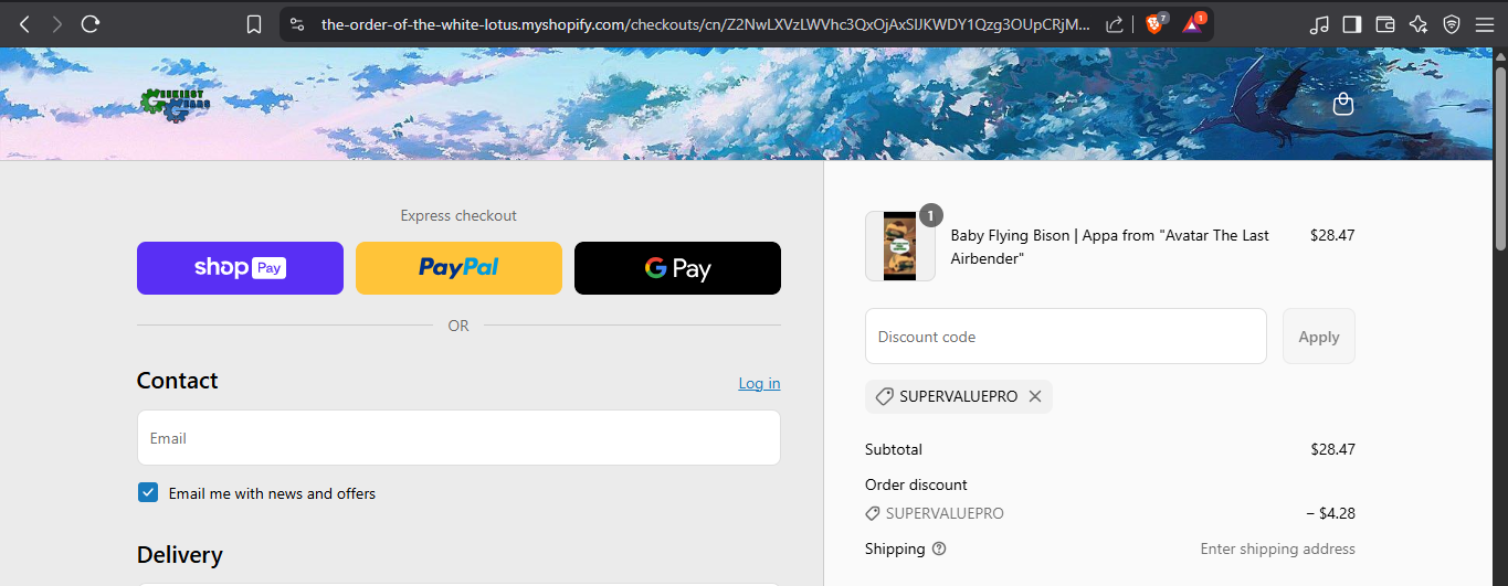 dealextra coupon verification screenshot