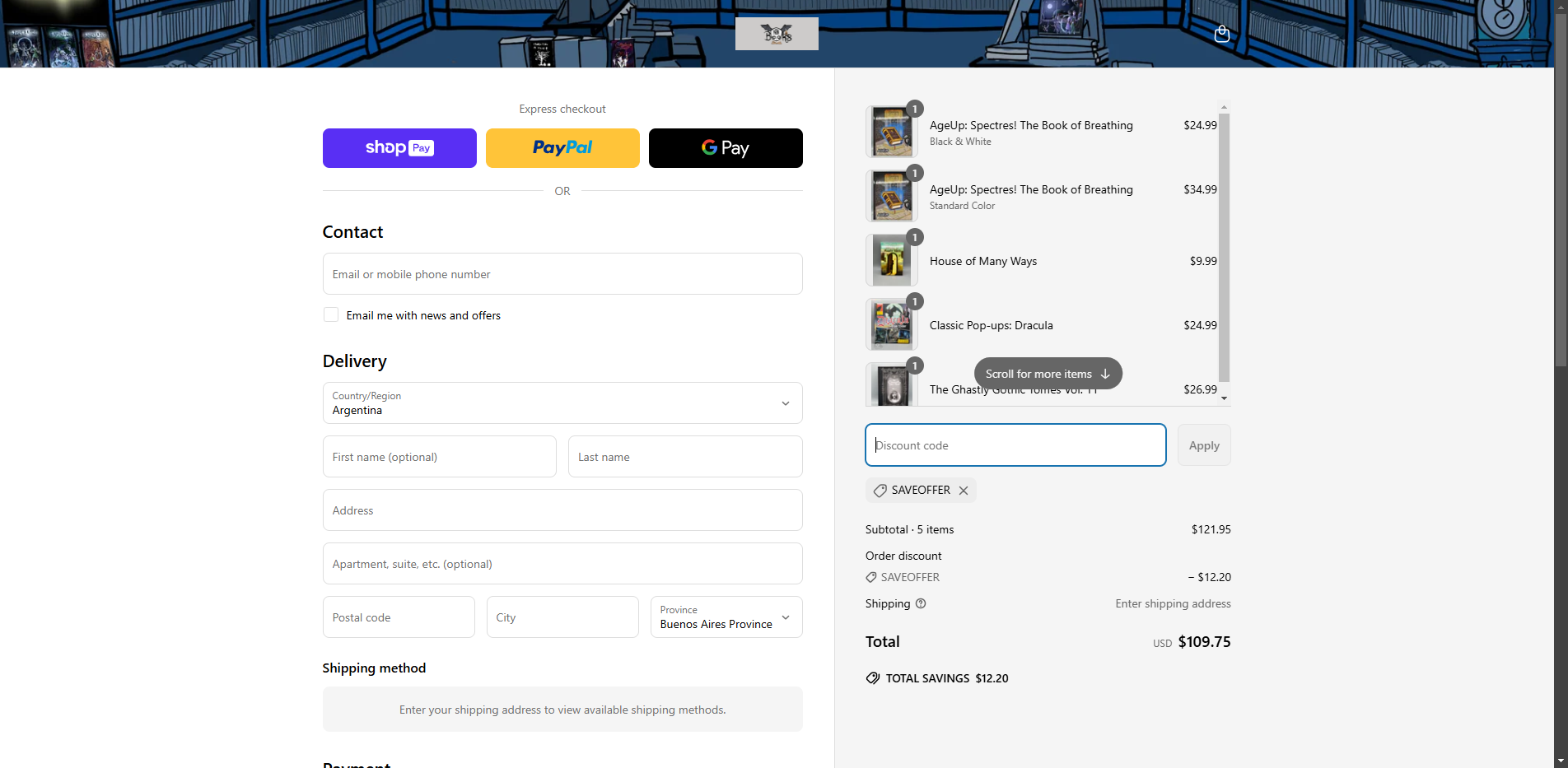 saveoffer coupon verification screenshot