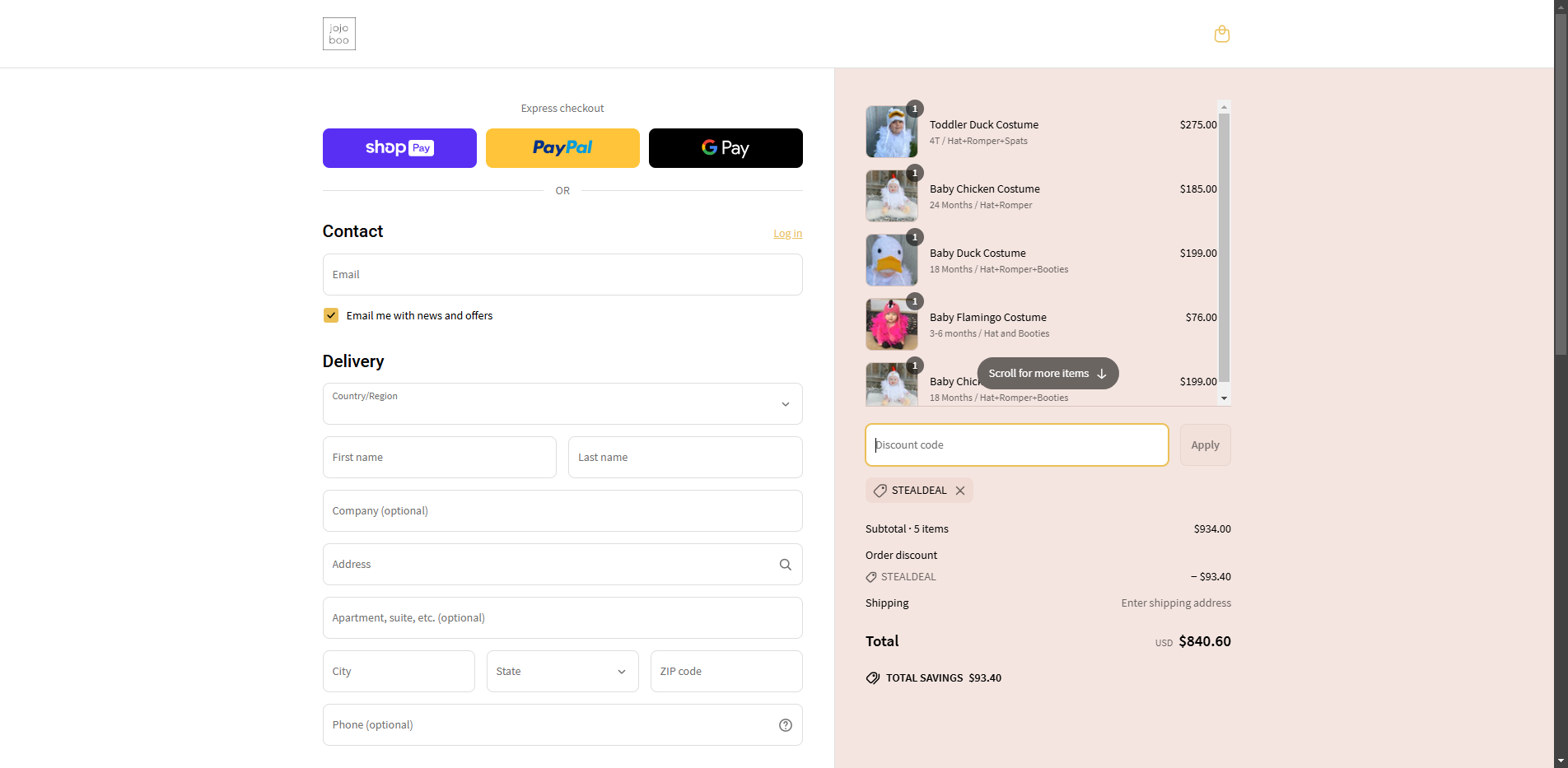 stealdeal coupon verification screenshot