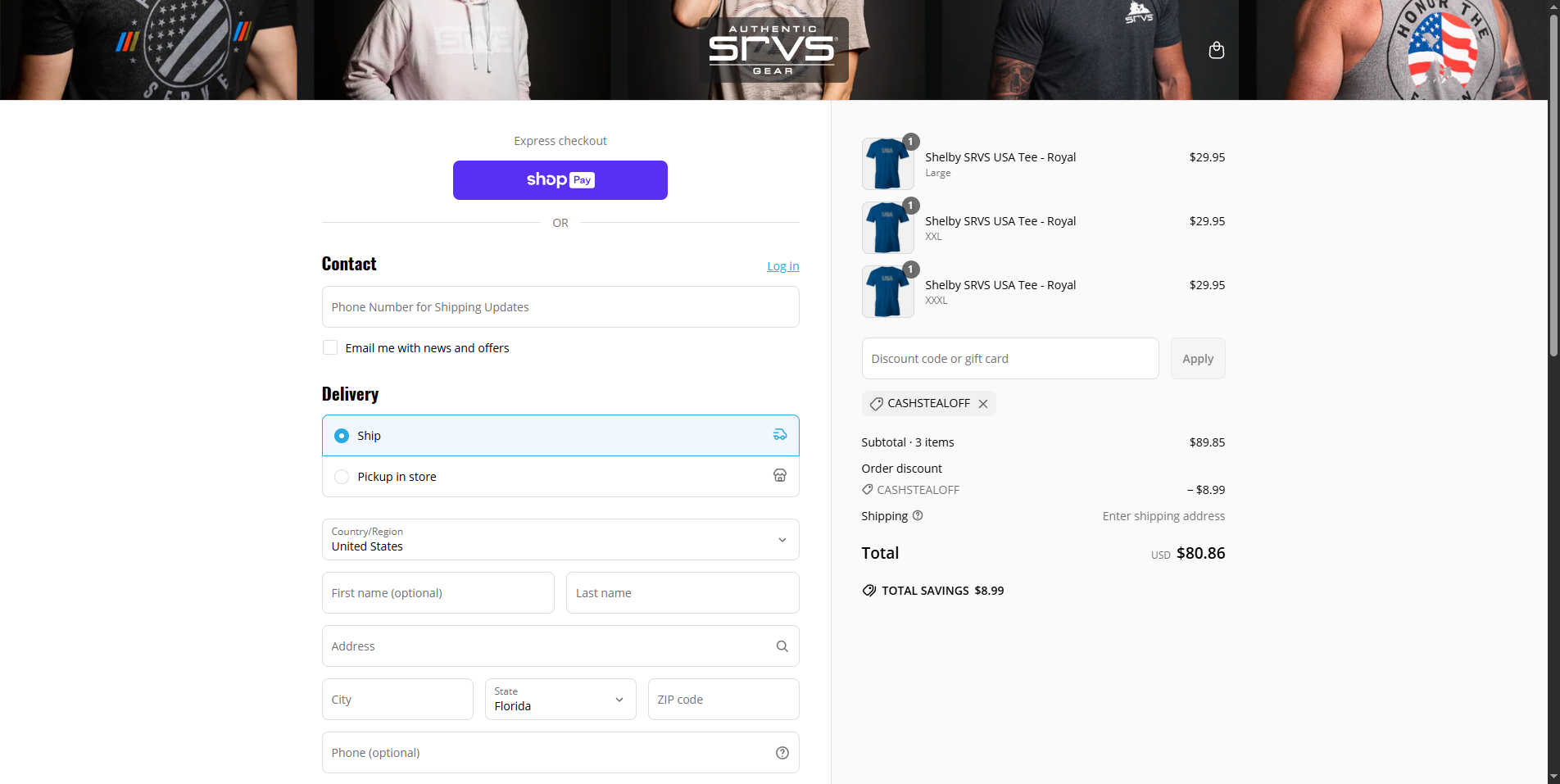 cashstealoff coupon verification screenshot