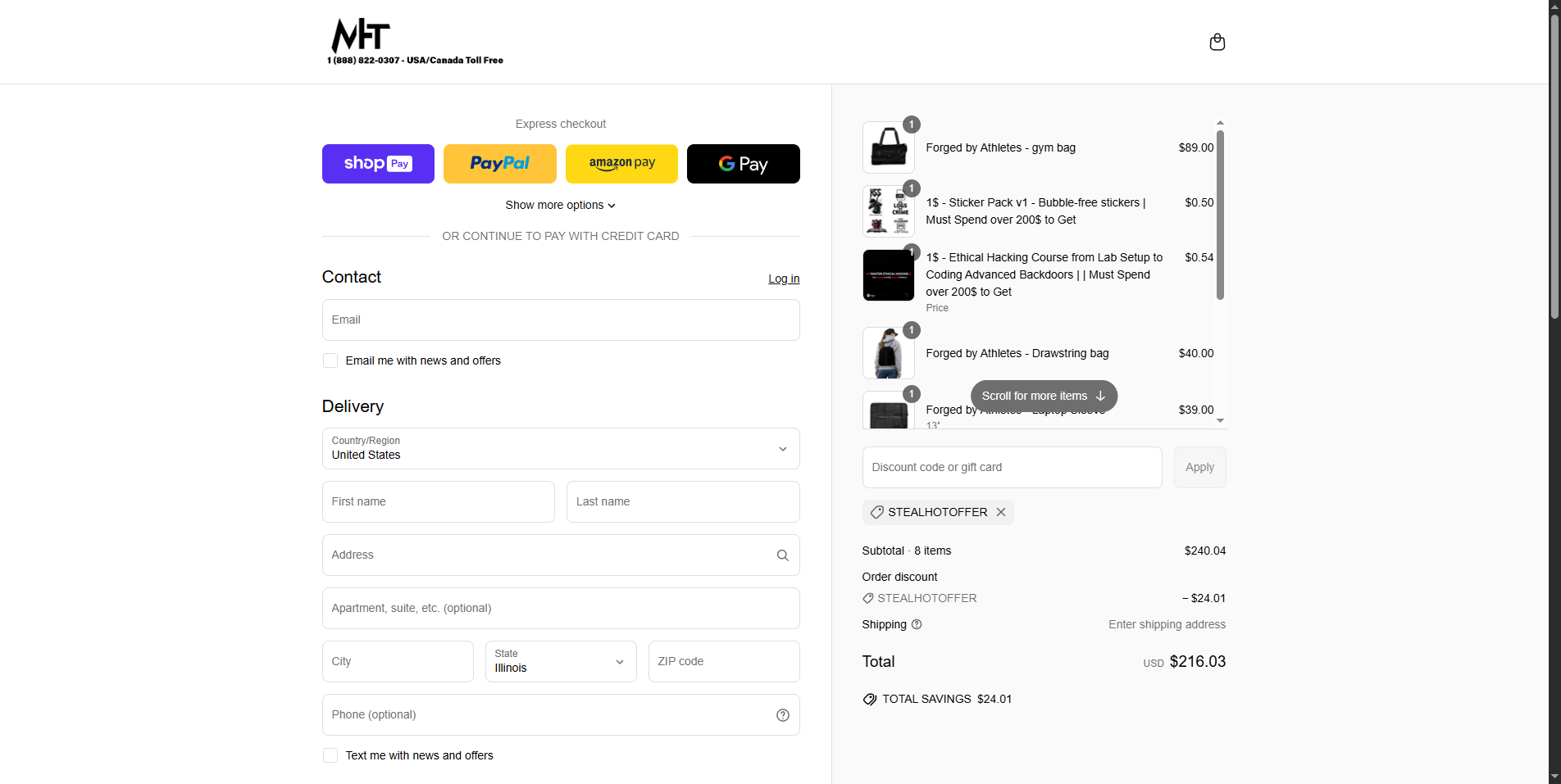 MyHackerTech coupon verification screenshot