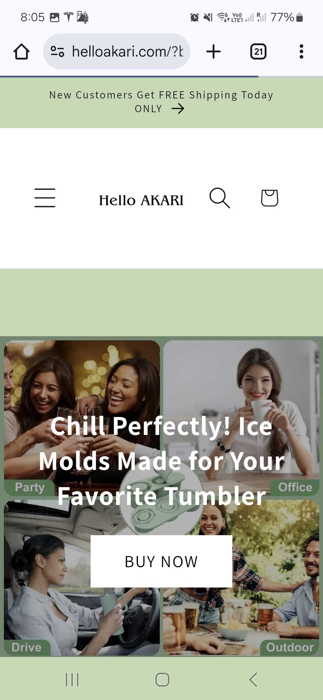 DISCOUNT coupon verification screenshot