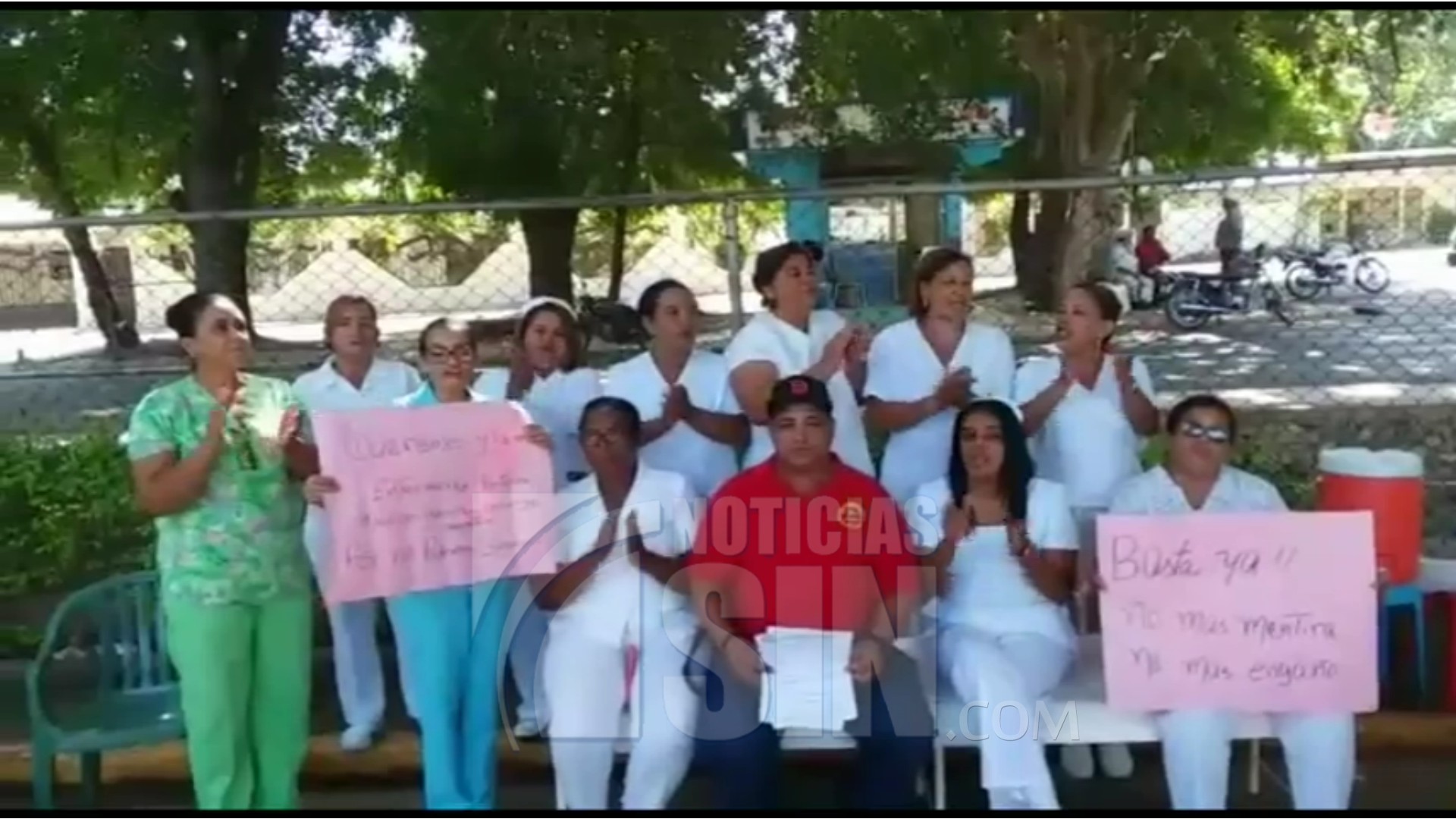 Enfermeras del hospital de Guayubin llevan ocho días en paro 