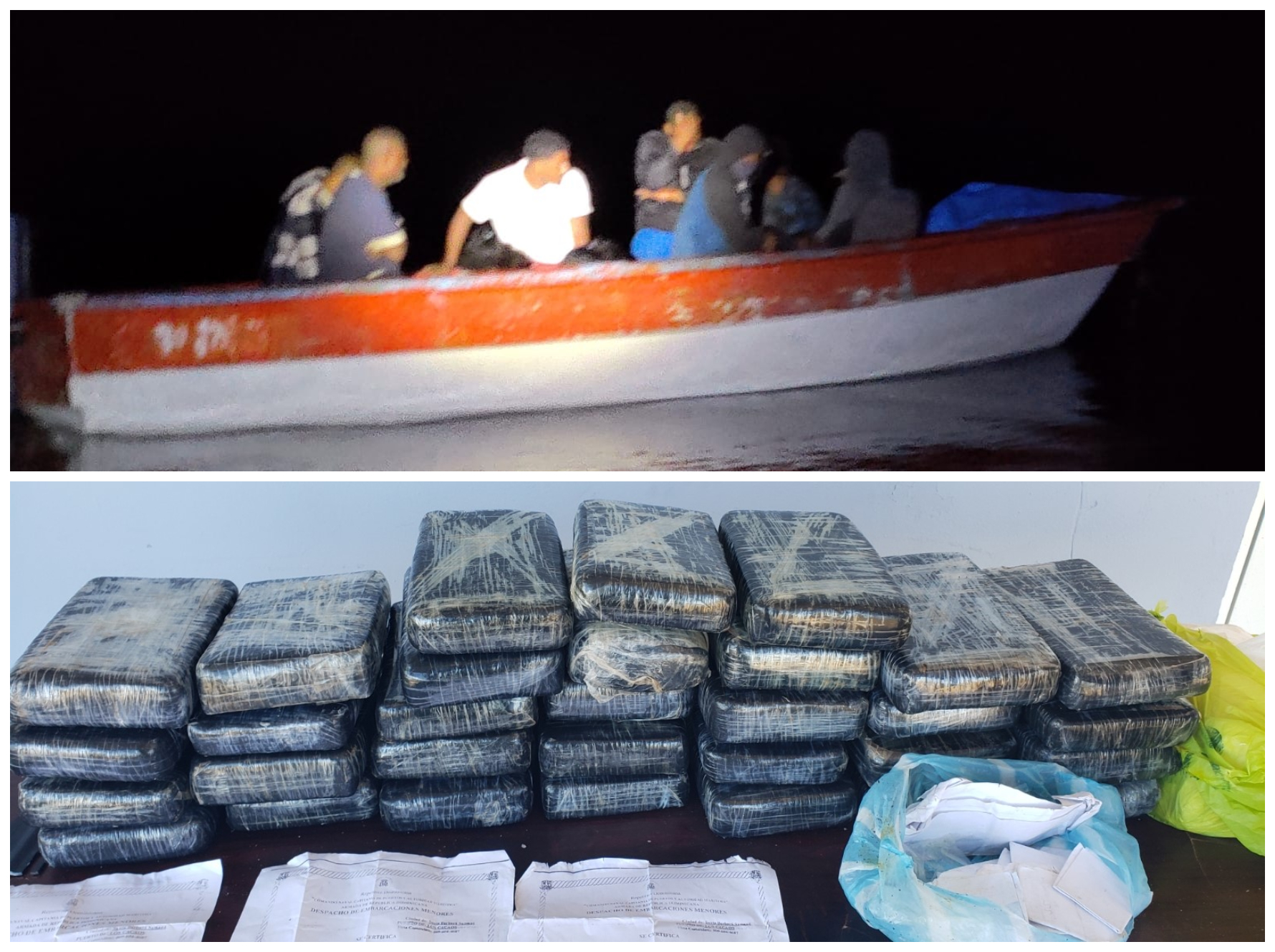 Apresan cinco dominicanos con 36 Kilos de cocaína y 3 de fentanilo intentando ingresar a PR