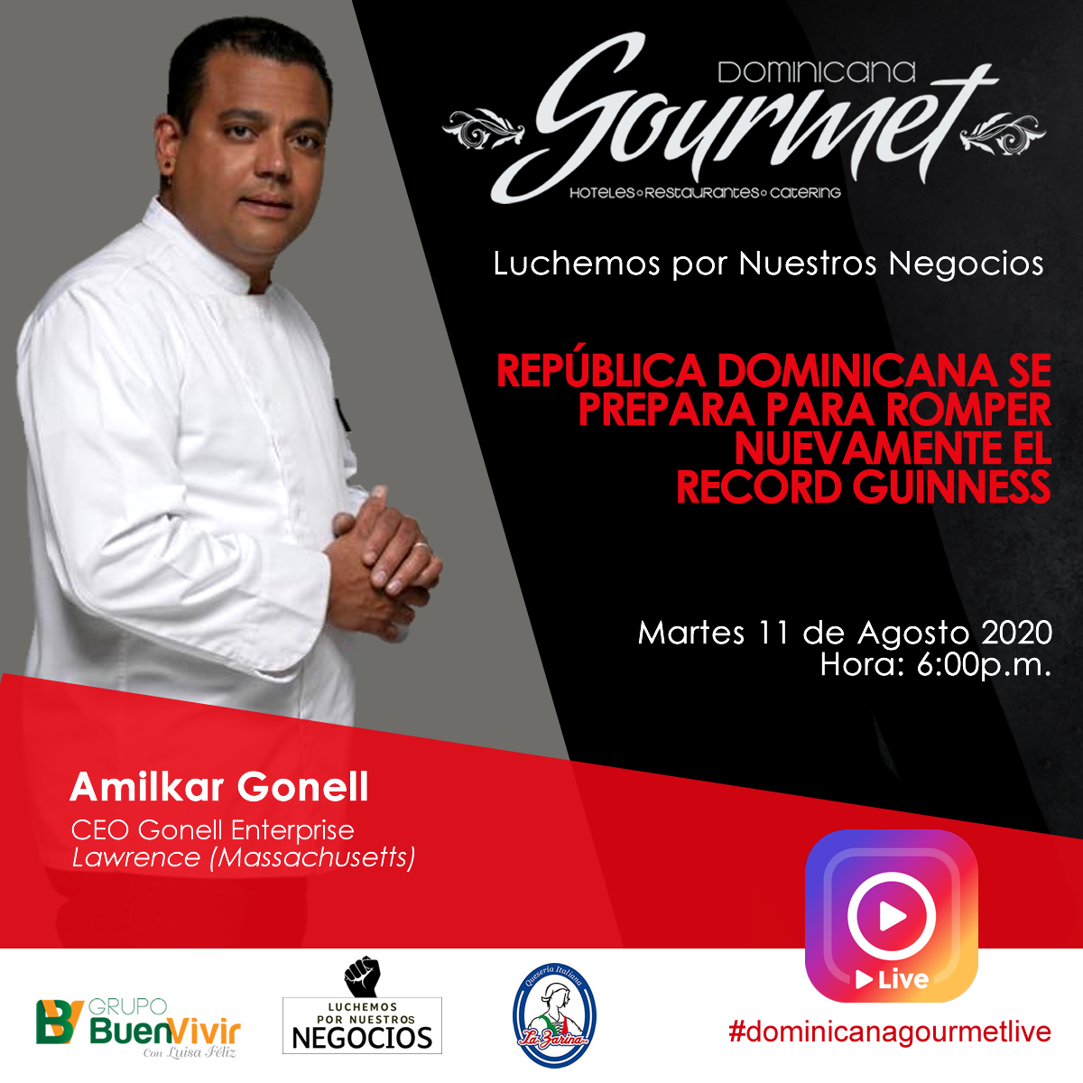 RD participará para romper récord  Guinness con su gastronomía