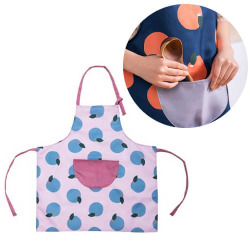 beauty apron with logo