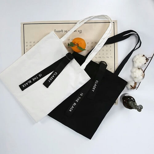 printed canvas bags