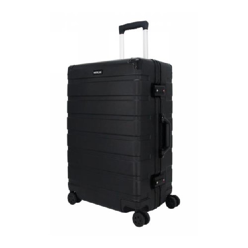 branded luggage trolley