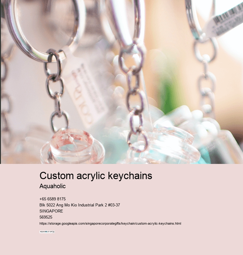 custom acrylic keychains