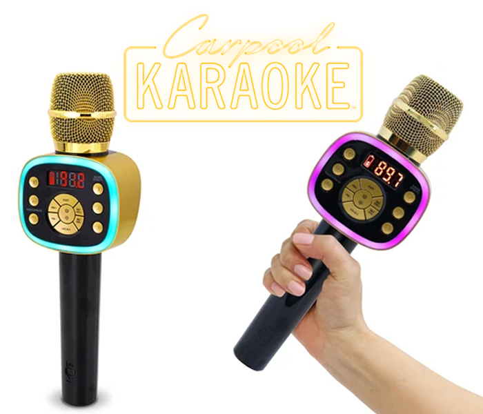 Karaoke kit 2x wireless microphone + station