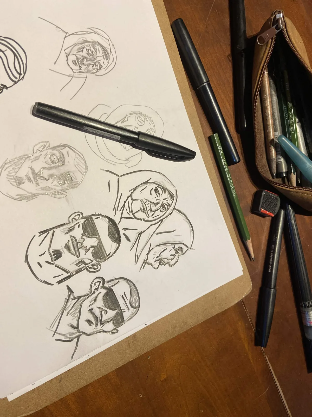 Hand sketches