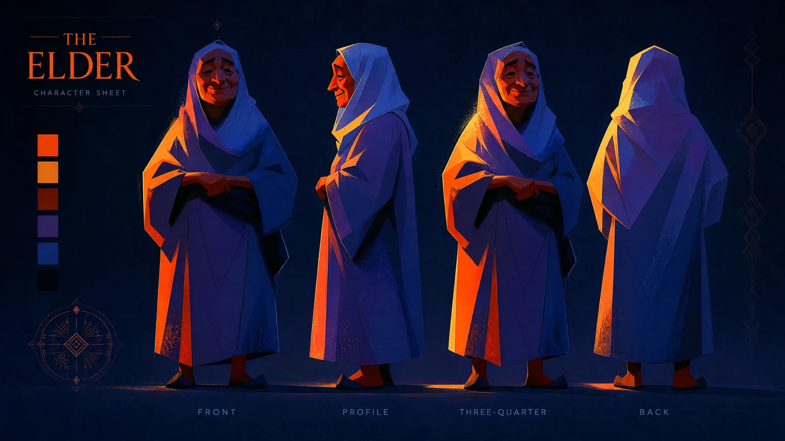 The Elder, character sheet