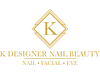 K Designer Nail & Beauty logo