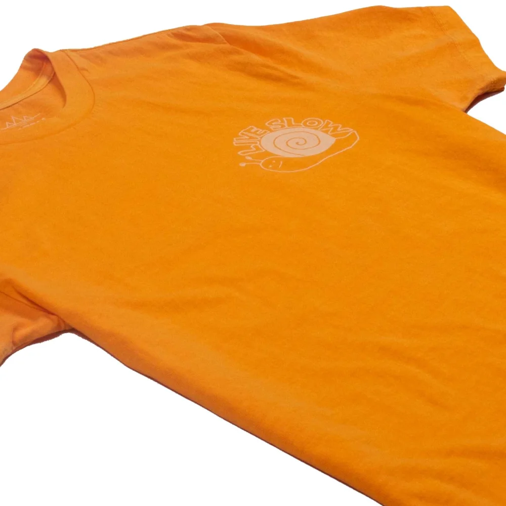 LIVE SLOW SNAIL tee - 4