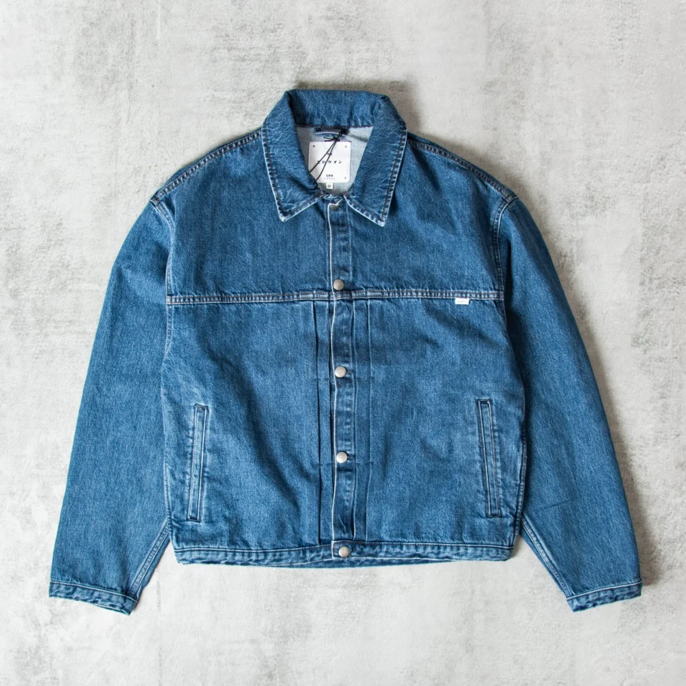 Edwin Freeland Jacket - Blue Mid Stone