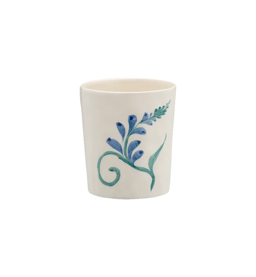 Indigo Flora Latte Cup