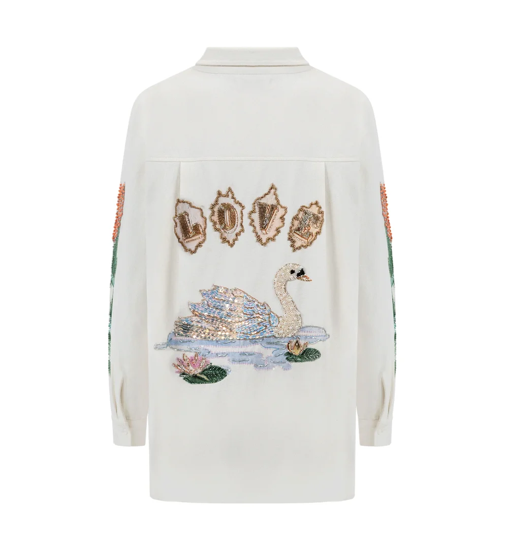 Swan Lake Oversized Shirt