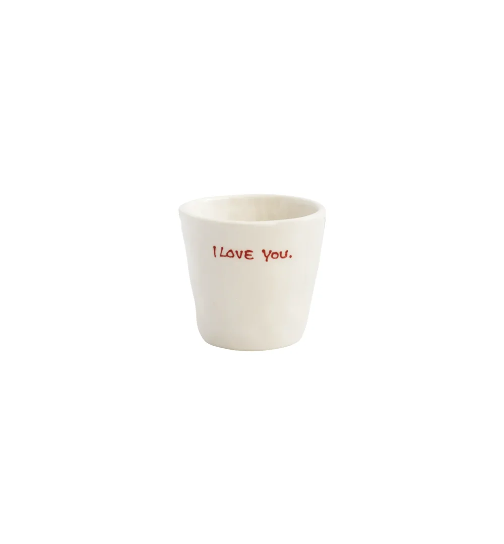 I Love You Espresso Cup