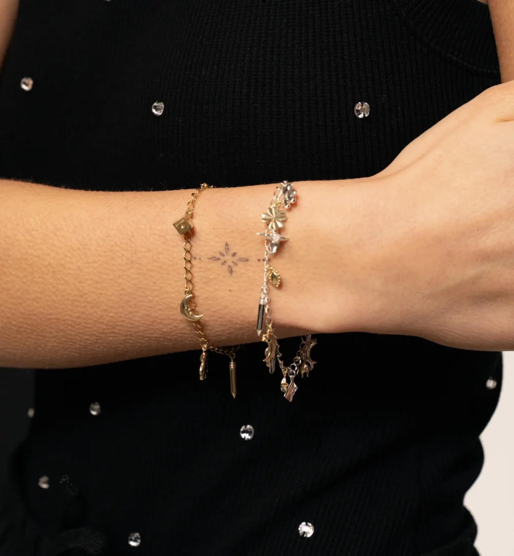Tiny Dice Charm 14K - 2