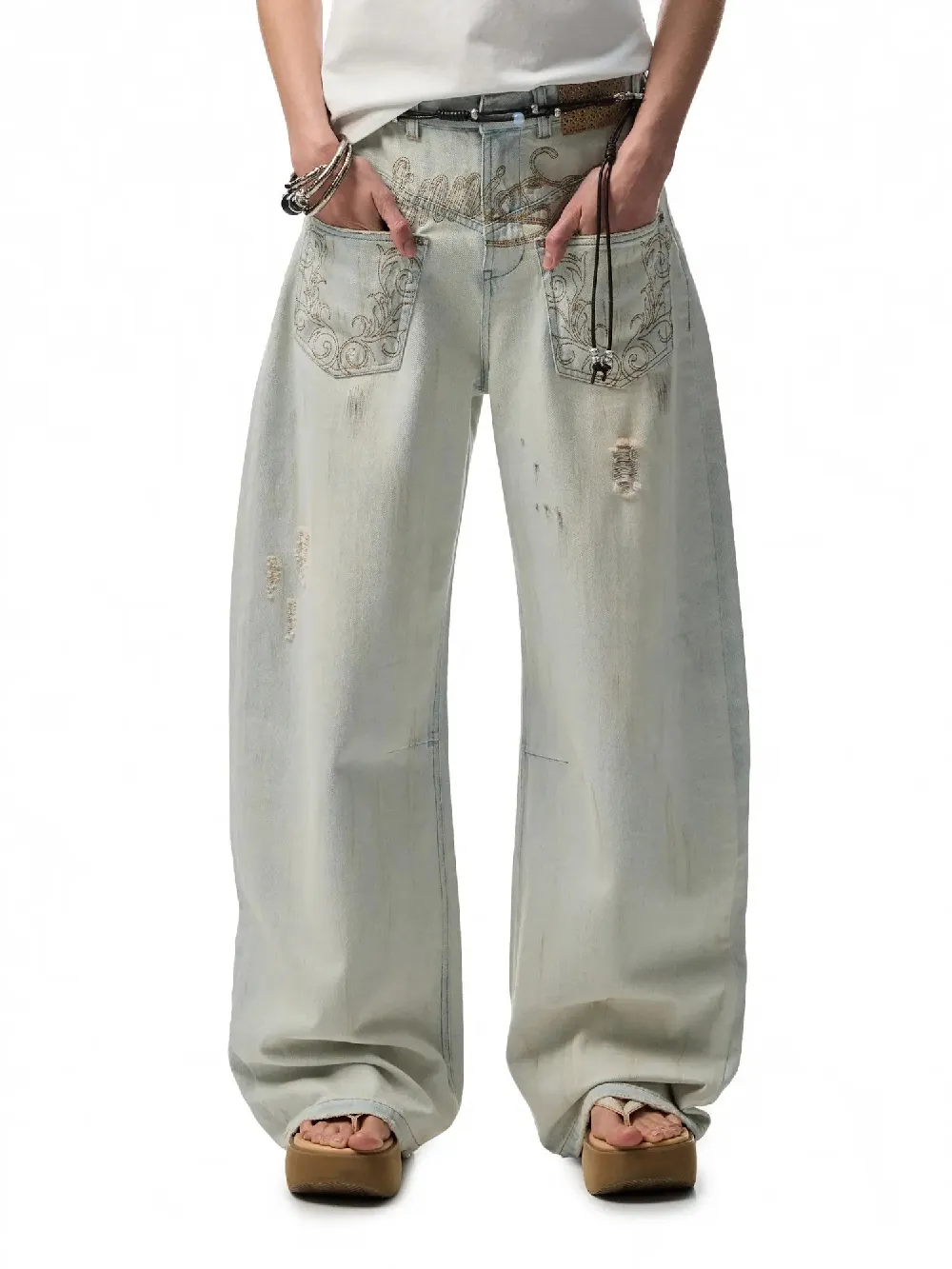 Claywashed Blade Jeans