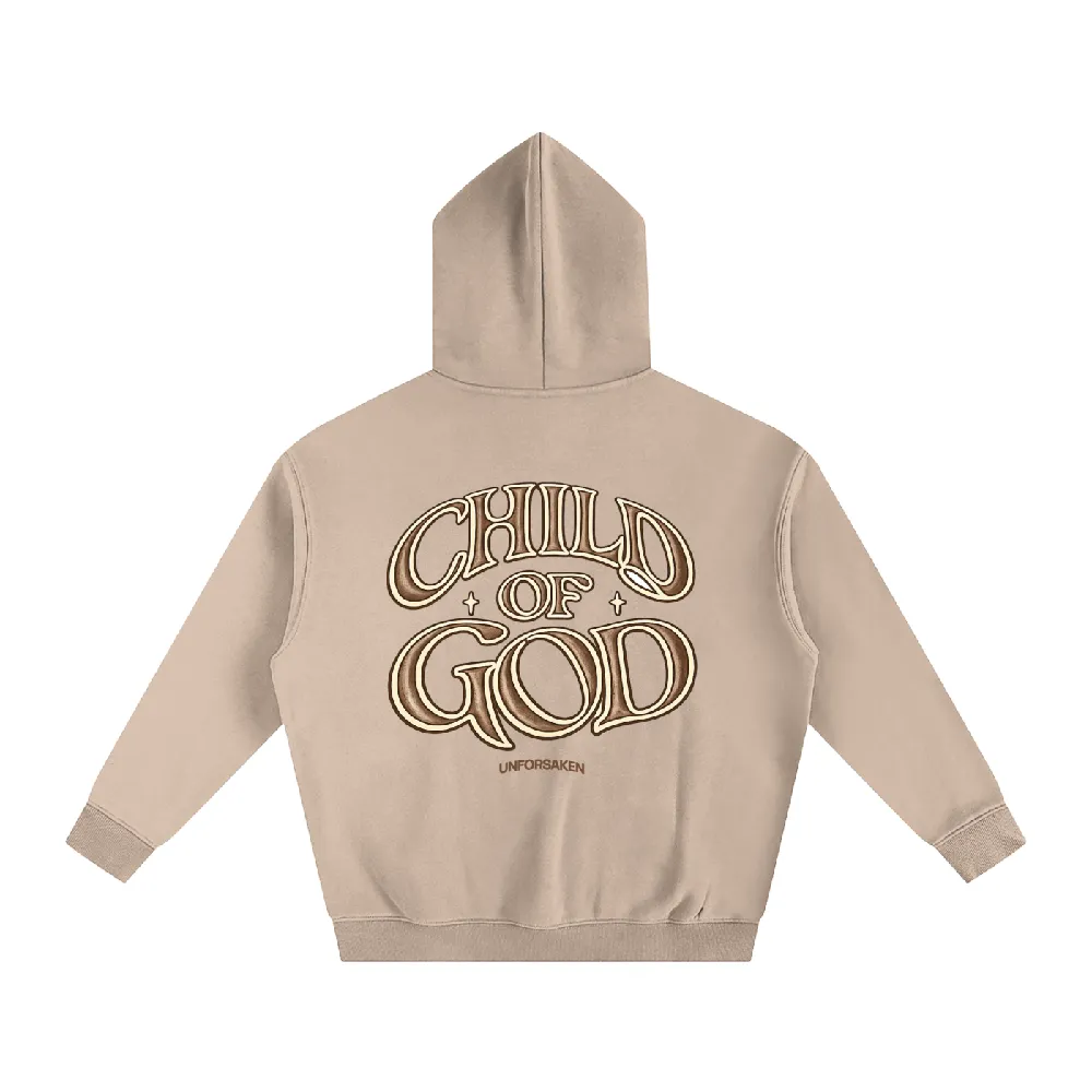 "CHILD OF GOD" Oversized Fleece Hoodie - 2