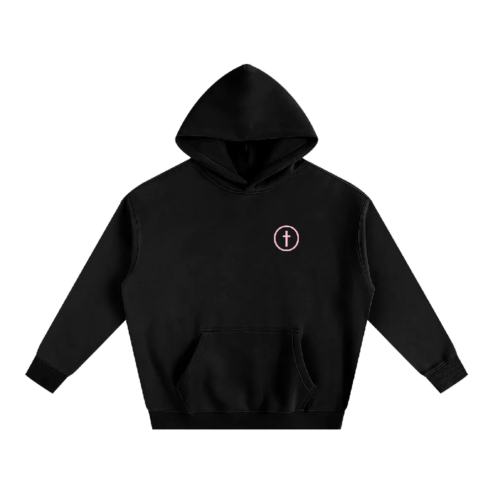 "MORE JESUS" Oversized Fleece Hoodie - 3