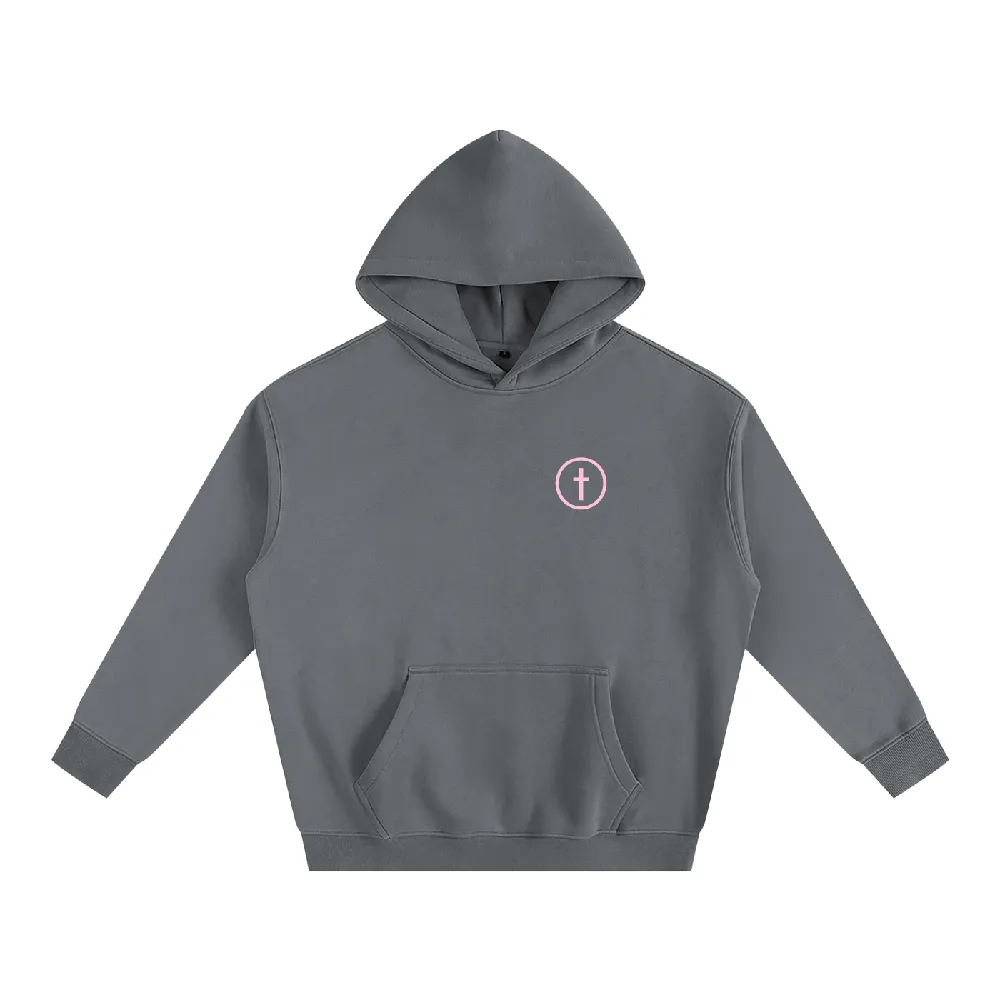 "MORE JESUS" Oversized Fleece Hoodie - 5