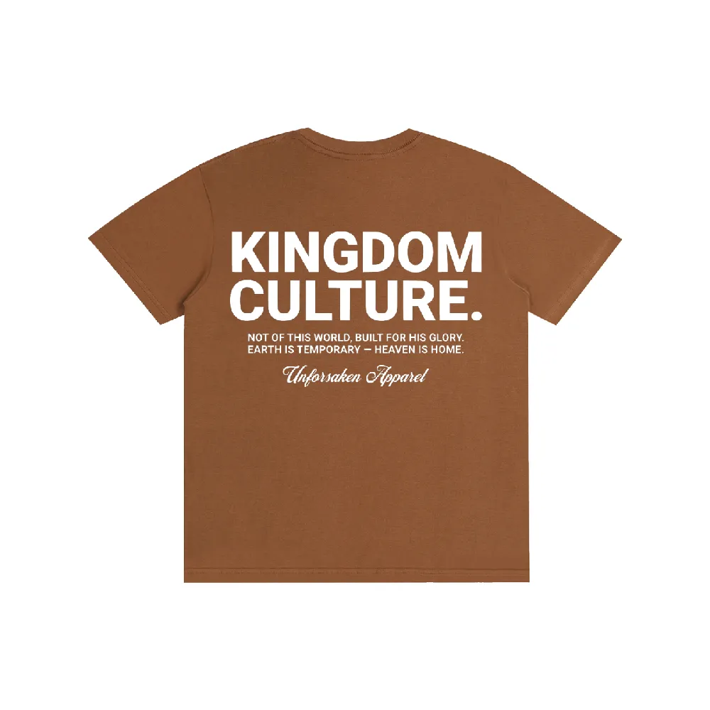 "KINGDOM CULTURE" Pure Cotton Tee - 2