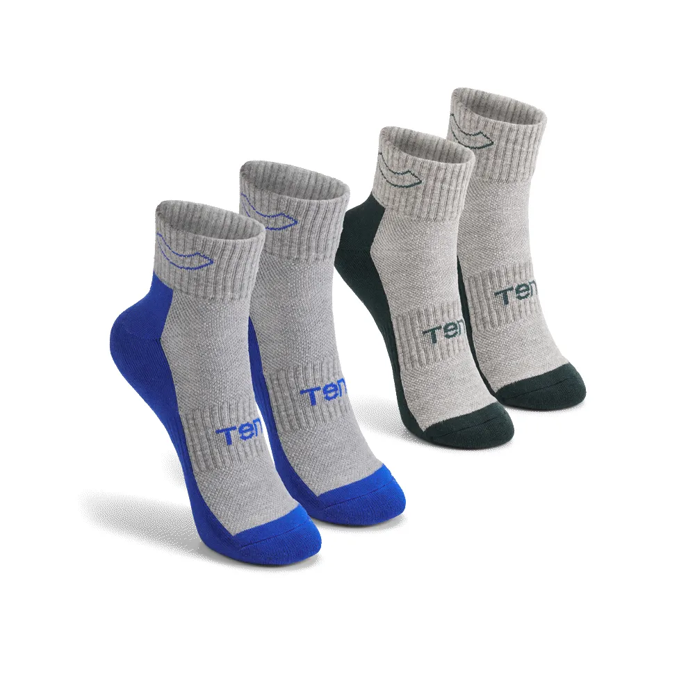 Everyday High Ankle Socks (Pack of 2 pairs)