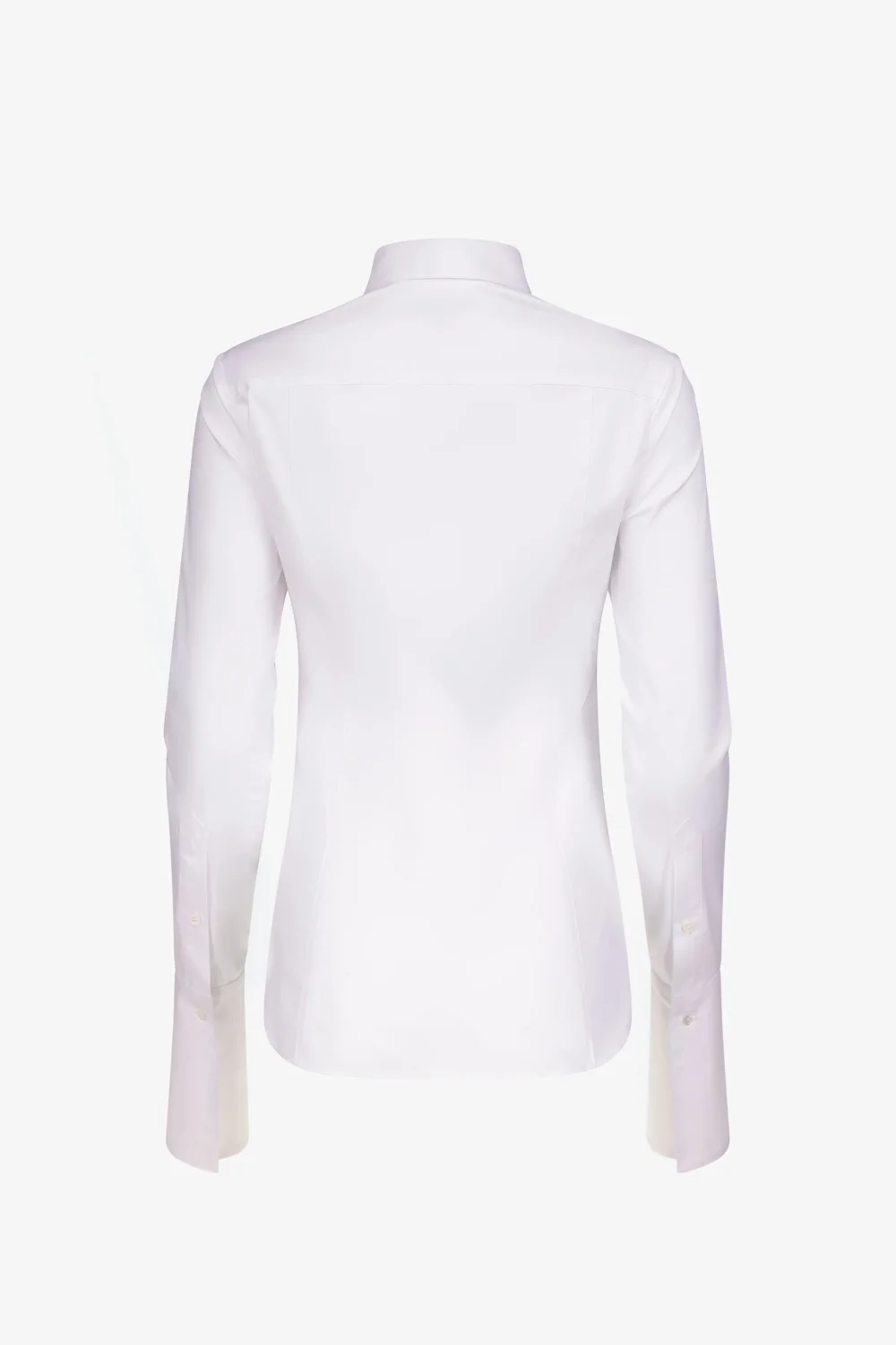 White Fitted Button Down - 2