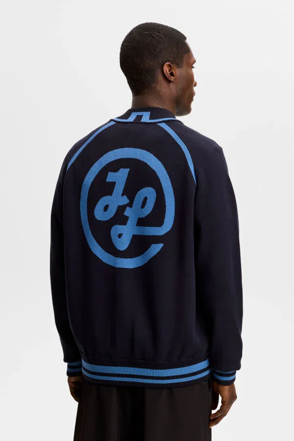 Stanley Jacquard Knit Bomber / JL Navy - 4