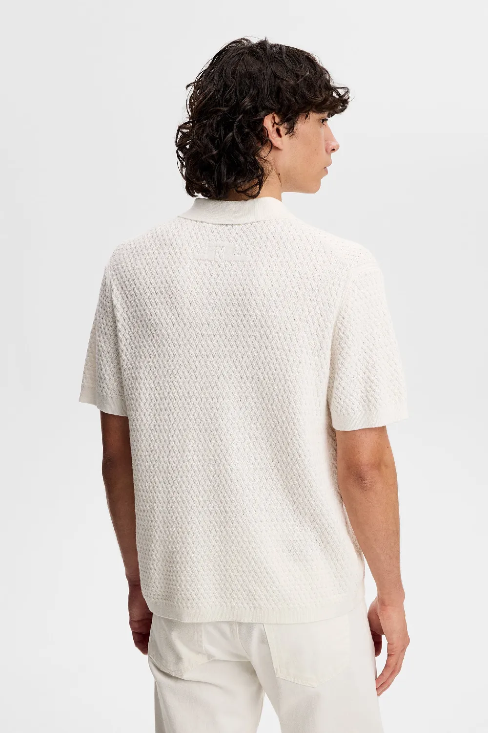 Jacques Structure Knit Polo / Tofu - 4