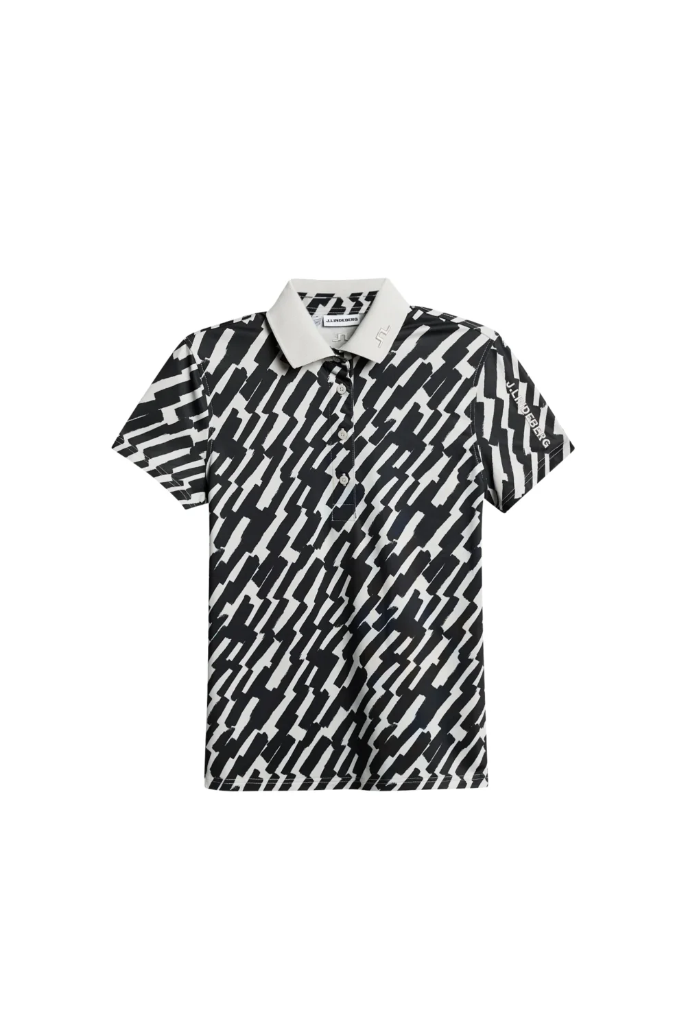 Tour Tech Print Polo / Oak Moonbeam M