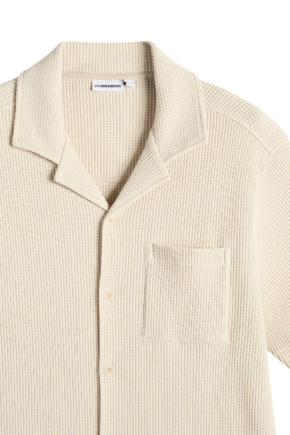 Theron Waffle Shirt / Moonbeam - 2