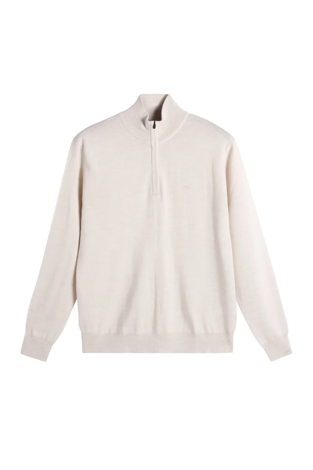 Kiyan Quarter Zip Sweater / Moonbeam Melange