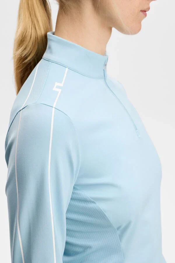 Adiola Quarter Zip Mid Layer / Forget-Me-Not - 5