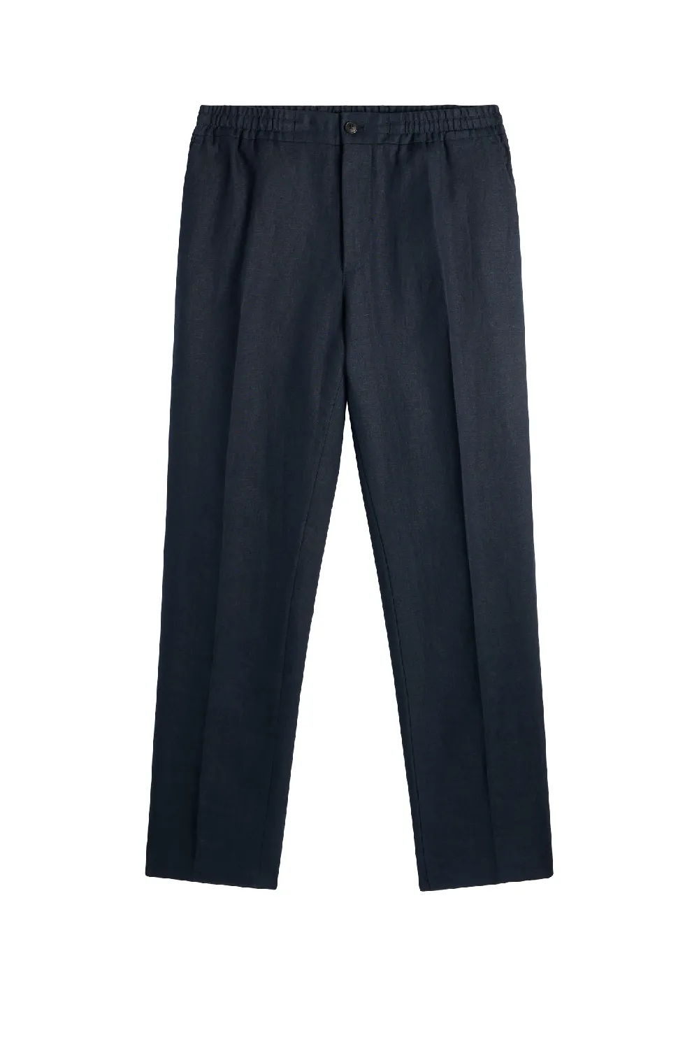 Soren Drape Linen Pants / JL Navy