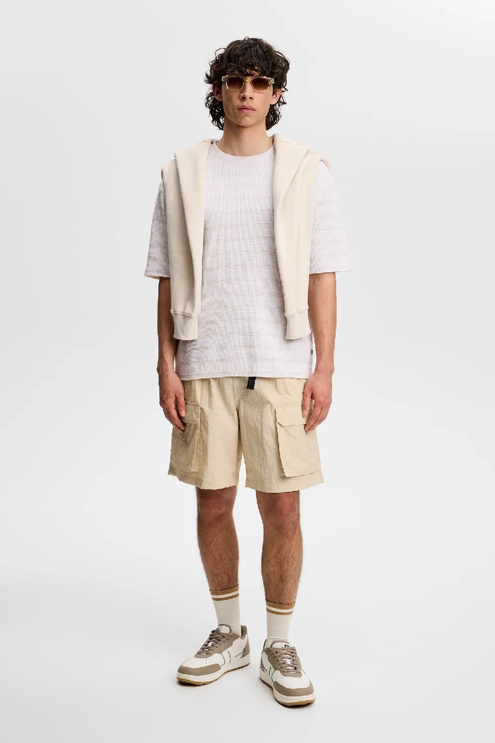 Bobbi Crinkle Shorts / Moonbeam - 5