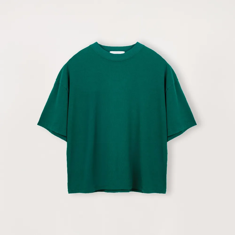 Cropped T-Shirt - Evergreen
