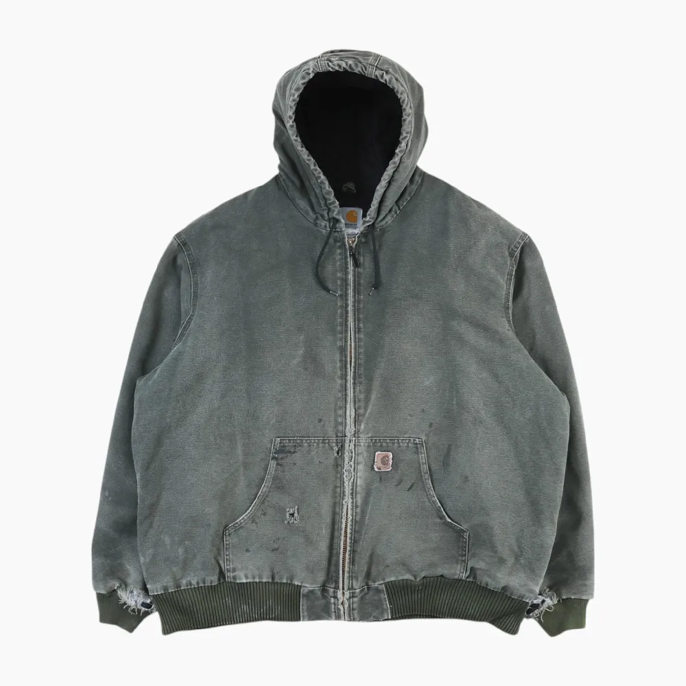 Active Hooded Jacket - Green