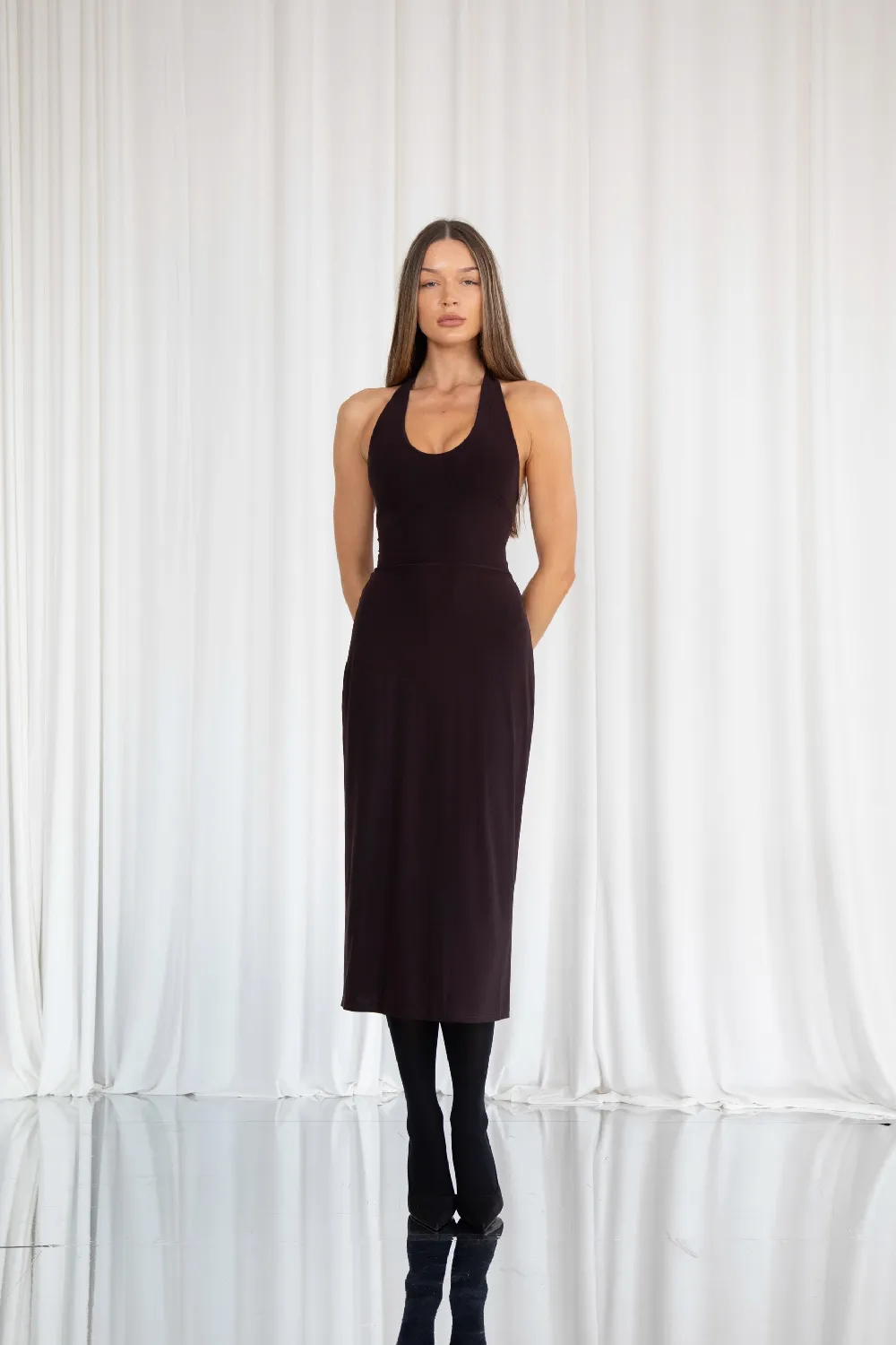 Harper Halter Dress - 2