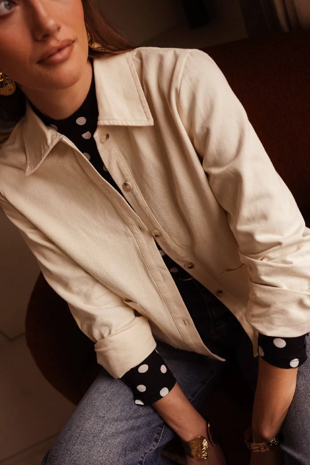 Frida Jacket in butter