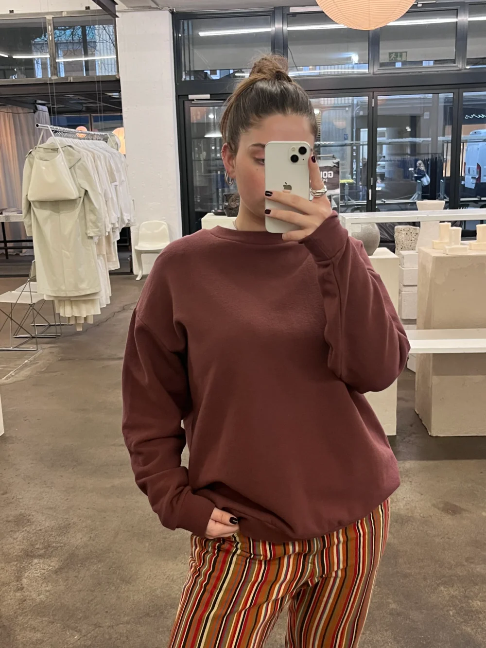 Oversized sweater classic in andorra