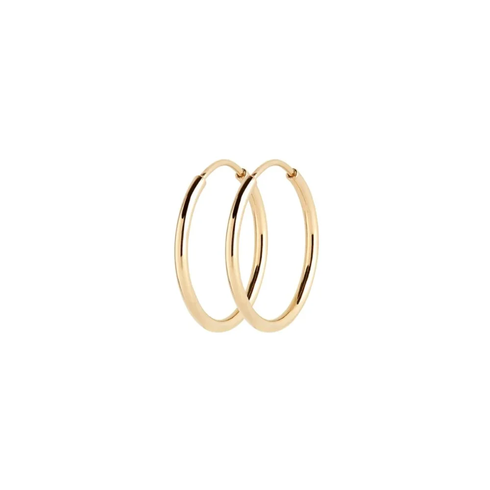 SENORITA HOOPS 25 IN GOLD BY MARIA BLACK