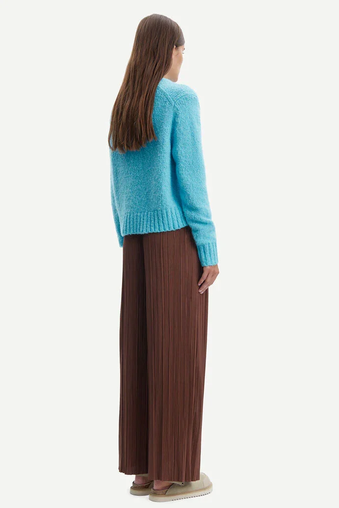 Pleated trousers in mustang - 5